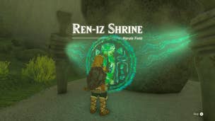 The Ren-Iz Shrine in The Legend of Zelda: Tears of the Kingdom